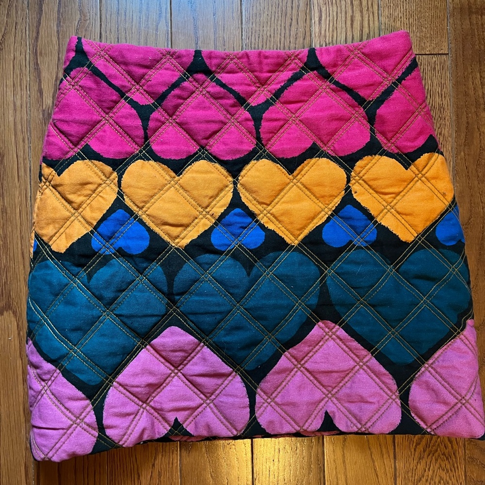 FARM Rio Pink Full of Hearts Mini Skirt - Picture 3 of 4